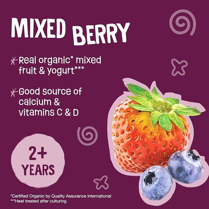 Earth's Best Organic Yogurt Smoothie Pouches, 24+ Months, Fruit and Yogurt - Image 4