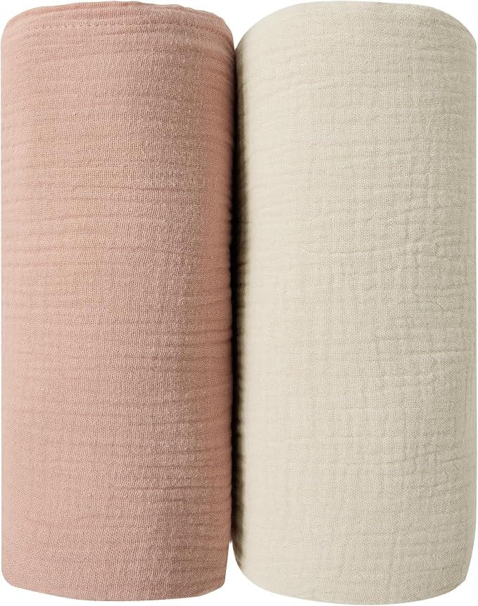 JELLYMONI Muslin Swaddle Blankets by JELLYMONI