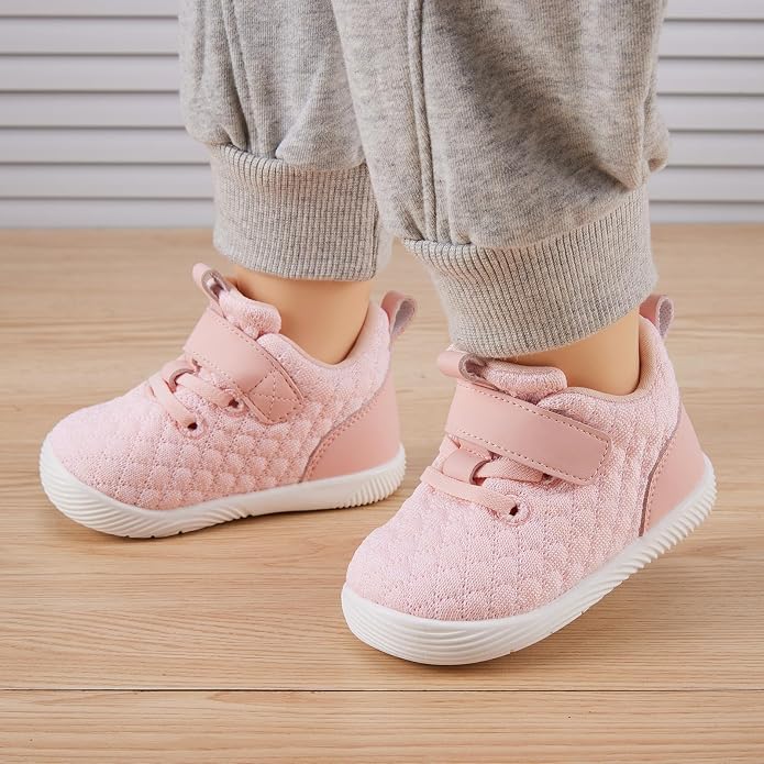 BMCiTYBM Baby Boy Girl Shoes Breathable Mesh Walking Shoes Lightweight Non-Slip - Image 2