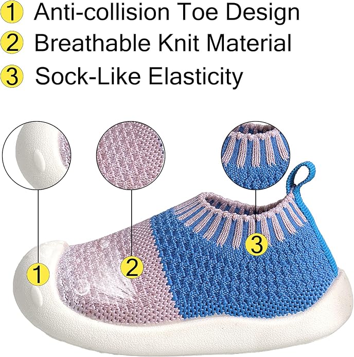 Baby First-Walking Shoes 1-4 Years Kid Shoes Trainers Toddler Infant Boys Girls - Image 2