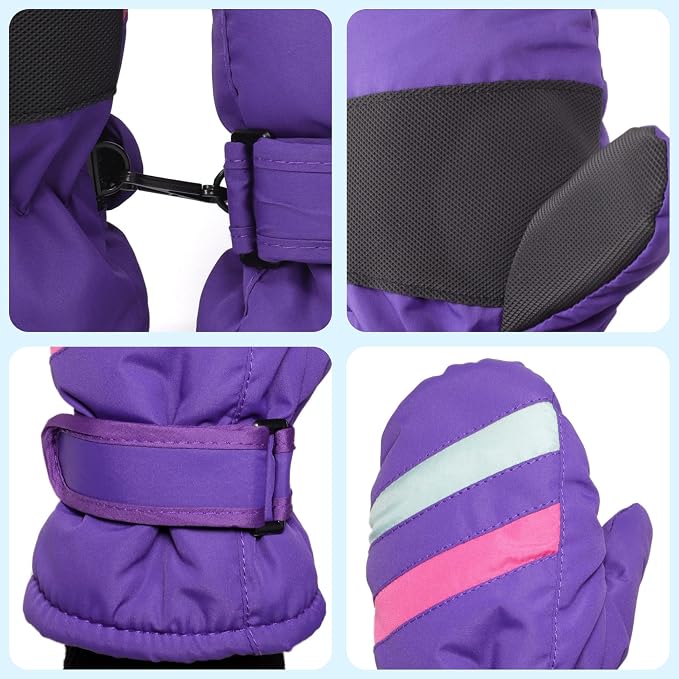 F Flammi Toddler Kids Snow Mittens - Image 5