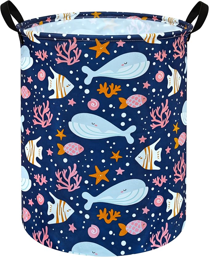 Round Laundry Hamper Storage Basket Laundry Organizer Hamper Storage Bins by Unknown