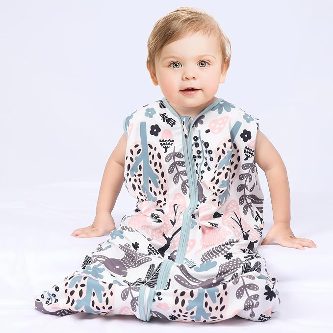 Baby Sleep Sack 18-24 Months 3 Pack Baby Wearable Blanket 100% Rayon Cotton - Image 2