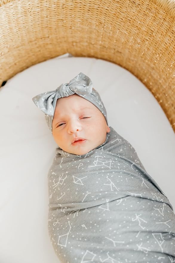Copper Pearl Baby Swaddle Blanket - Image 5