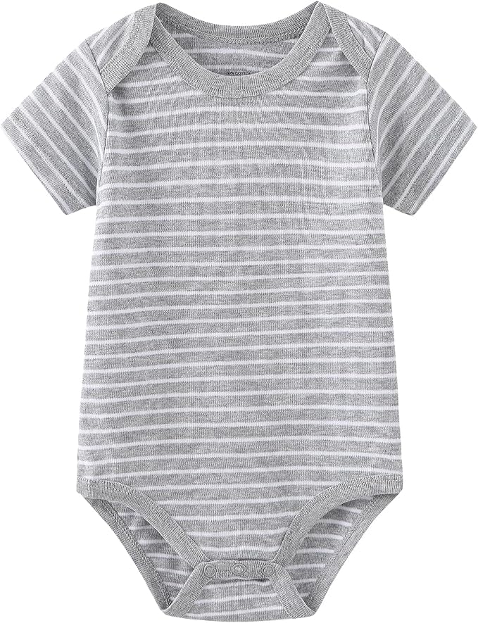 Baby Bodysuit and Pant Set 10-pcs Cotton Soft Newborn Boy Girl Clothes Outfits - Image 3