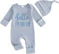 Fernvia Newborn Baby Boy Clothes Letters Print Bodysuit 3 6 9 12 18 Months Long by Fernvia