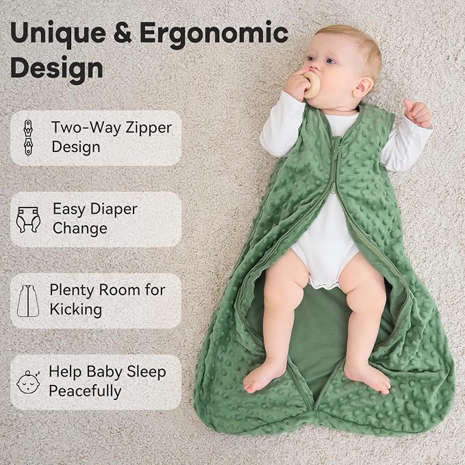 Fleece Baby Sleep Sack 0-6 Months - Image 4