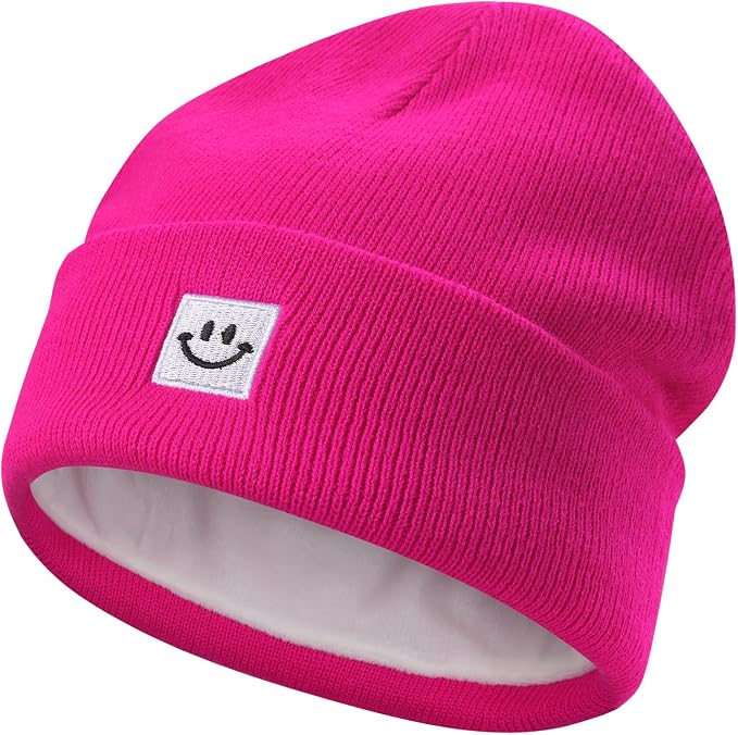 MaxNova 2 Pack Baby Beanie Fleece Lined Knit Toddler Hat - Image 3