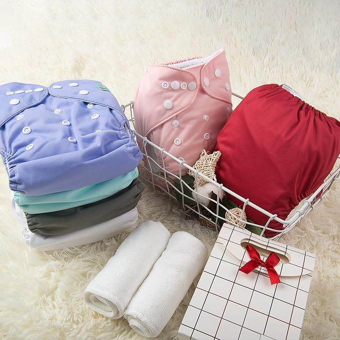 ALVABABY 6 Pack Cloth Diaper - Image 9