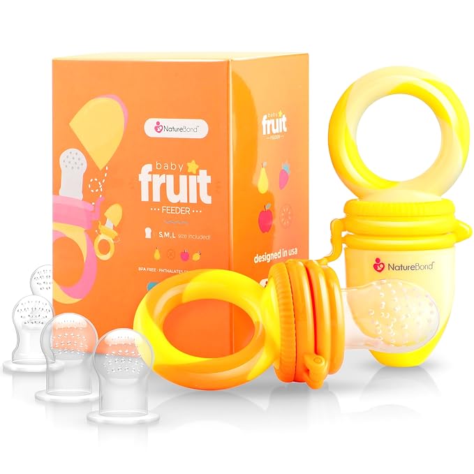 NatureBond Baby Food Feeder/Fruit Feeder Pacifier Nibbler by NatureBond