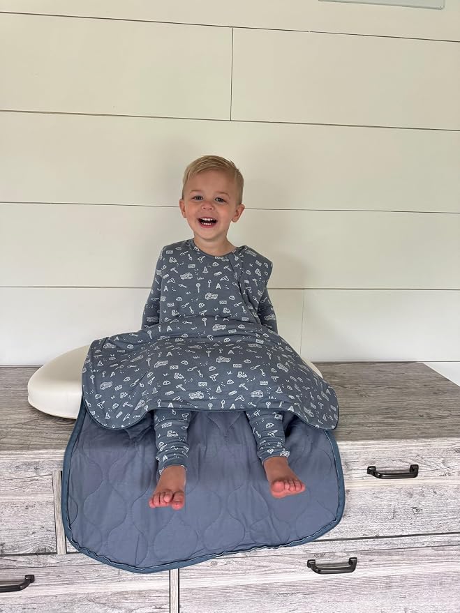 GUNAMUNA günamüna Unisex Baby, Toddler Wearable Blanket, Sleeping Bag Bamboo - Image 2
