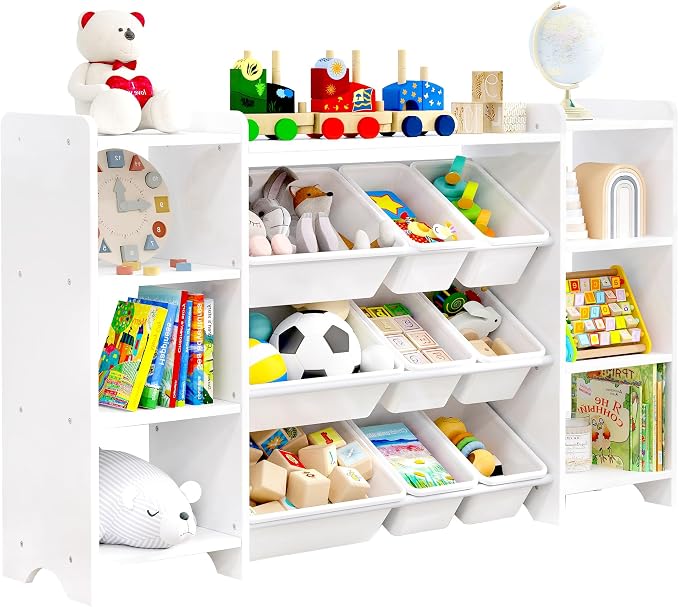 MallBest 4-Tier Kids' Toy Storage Organizer Shelf by MallBest
