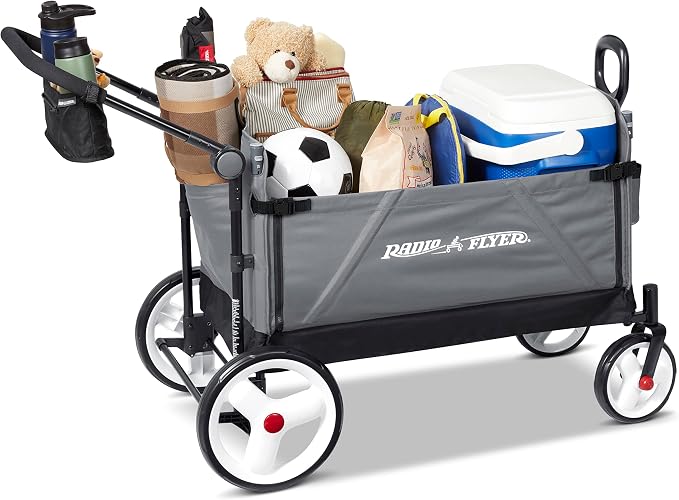 Stroller Wagon for Kids, Baby Stroller, Utility Cart, Rolling Cart, Radio Flyer - Image 16