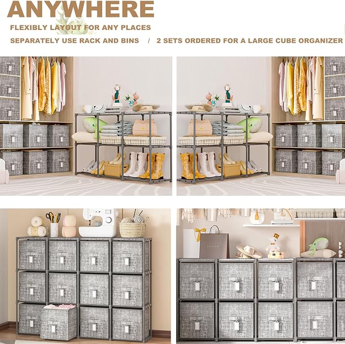 Cube Storage Organizer Shelf - Image 4