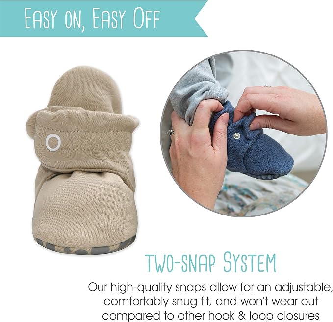 Zutano Organic Baby Booties Newborn Infant, Lost Baby Socks Solution, 18-24 - Image 8