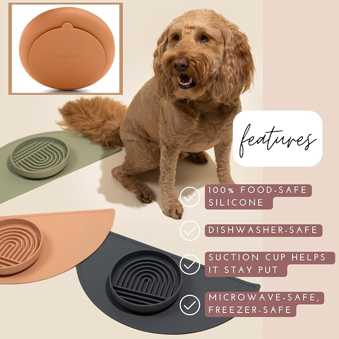 Should We Go? Slow Feeder for Dogs & Puppies, The Slowdown Bowl Silicone Slow - Image 4