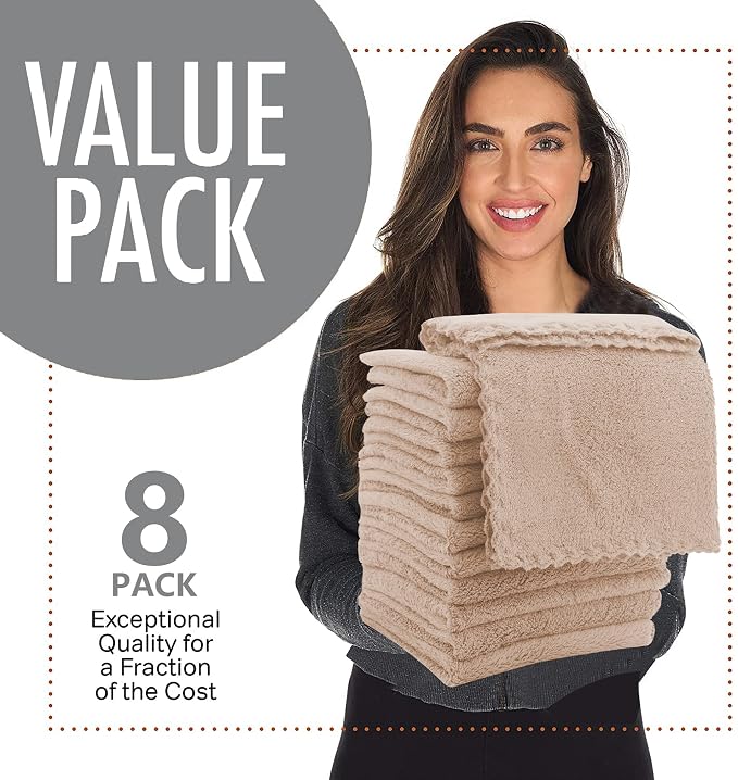 8 Pack Burp Cloths for Baby - Image 4