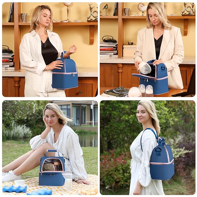 NCVI Breastmilk Cooler Bag, Breast Pump Bag - Image 5