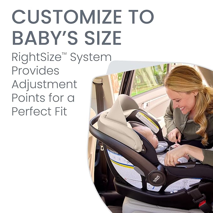 Britax Willow Brook S+ Baby Travel System, Infant Car Seat and Stroller Combo - Image 5