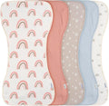 Gerber Baby Unisex Burp Cloths 5-Pack, Size 10.5" x 21" by Gerber
