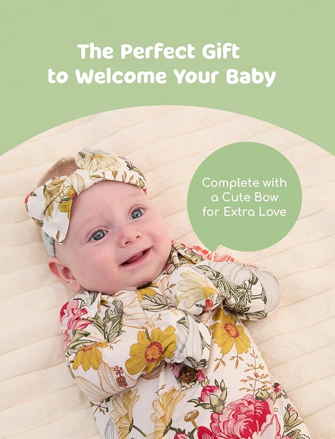 PATPAT Baby Sleeper Gown with Bamboo Viscose - Image 2