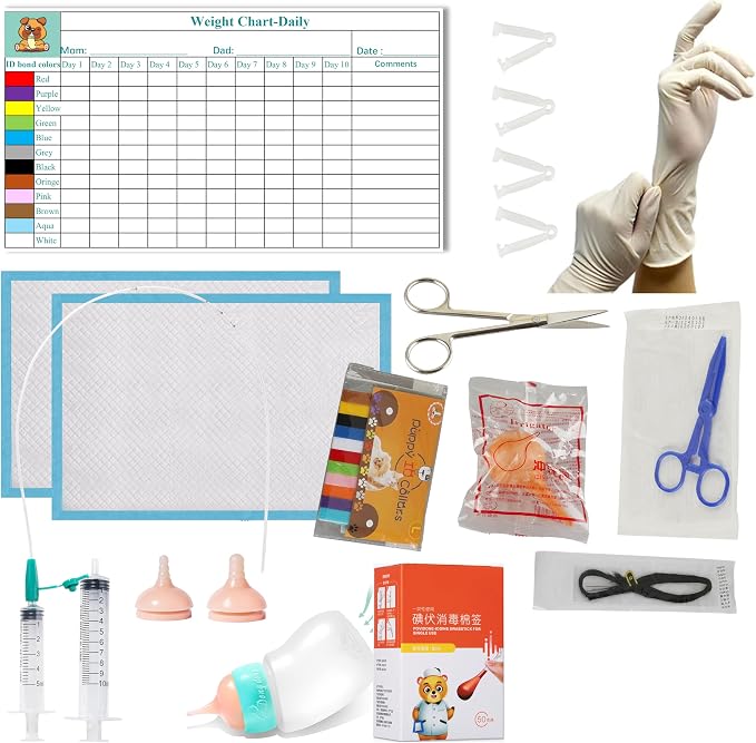 Puppy Kitten Whelping Kit, Essentials Kit by Doggiema