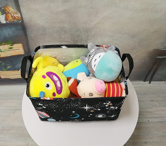 Rectangle Kids Gift Storage Basket Shelf Storage Basket Organizer Box Clothes - Image 4