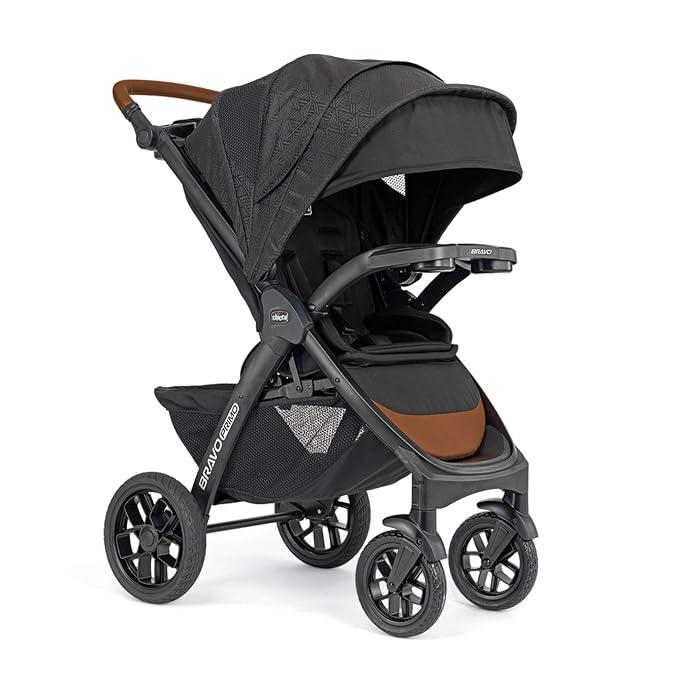 Chicco Bravo Primo Trio Travel System, Bravo Primo Quick-Fold Stroller - Image 11