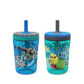 Zak Designs Kelso 15 oz Tumbler Set Toddlers Cup Leak-Proof Screw-On Lid by ZakDesigns