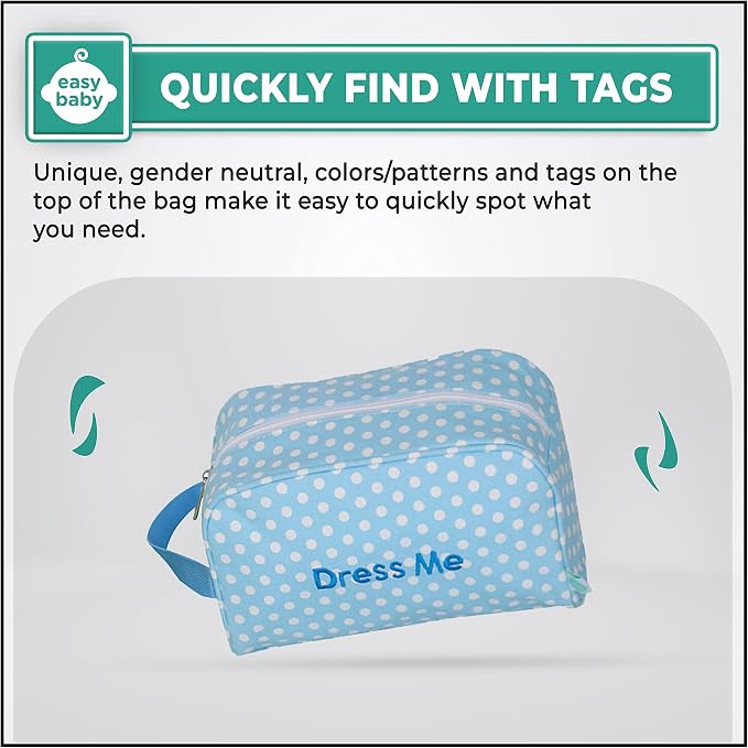 Easy Baby - Diaper, and Supplies - Organizer Pouches and Changing Pad - Change - Image 8