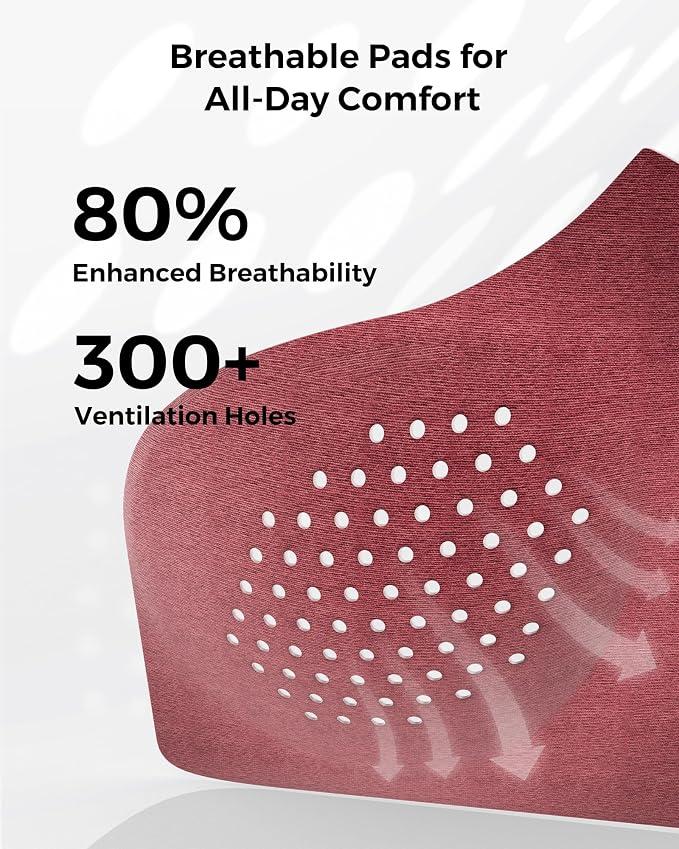 Momcozy Hands-Free Pumping Bra, Wireless & Seamless HF010 Breast Pump Bra - Image 6
