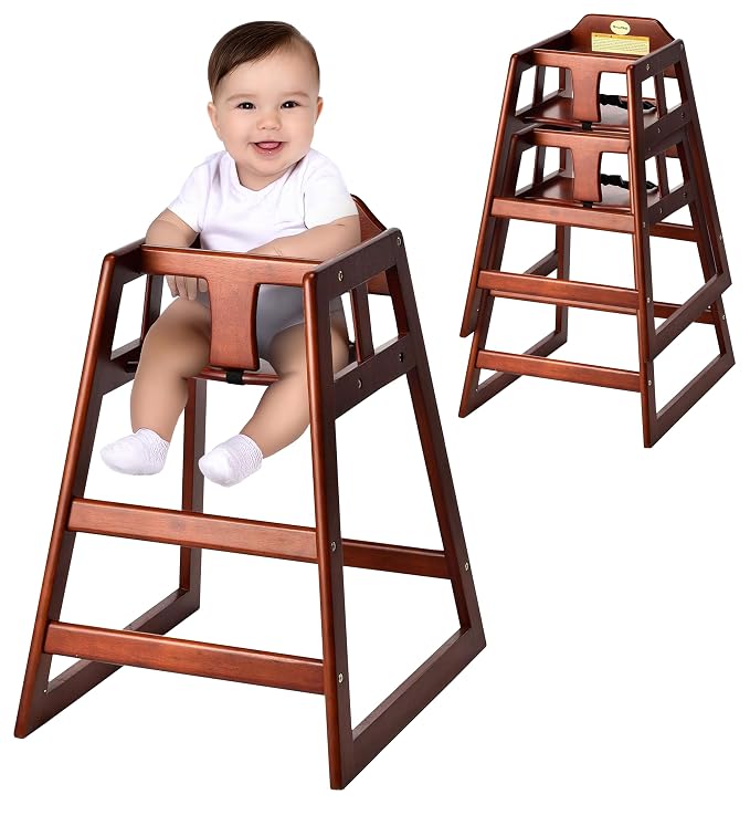 Alpine Wooden High Chairs for Babies and Toddlers - Image 8