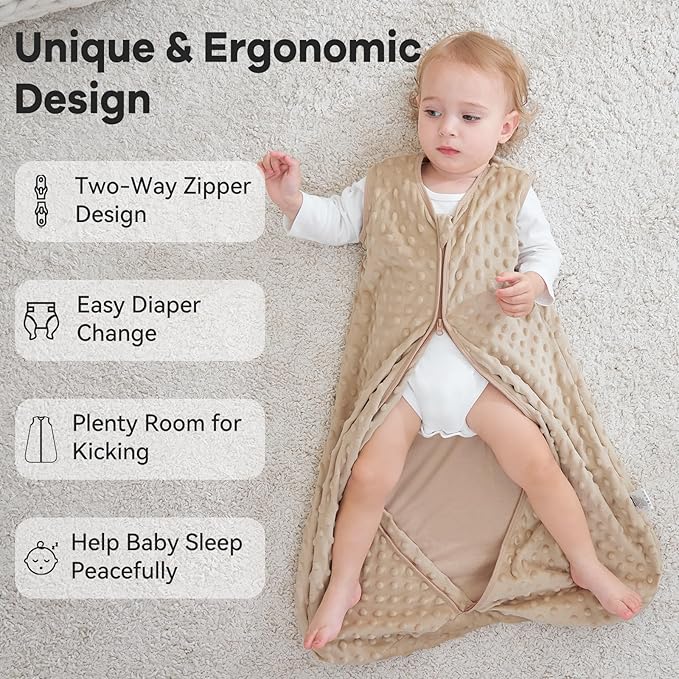 Fleece Baby Sleep Sack 6-12 Months - Image 4
