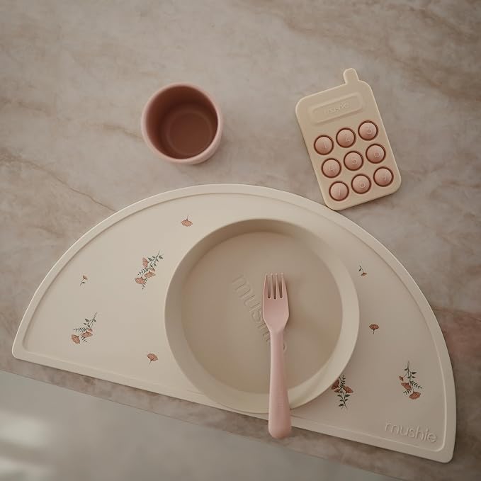 mushie Silicone Placemat for Kids | BPA-Free Non-Slip Design - Image 2