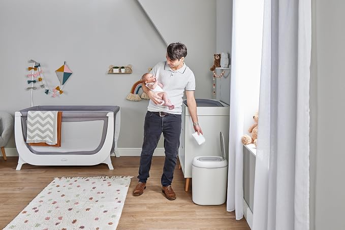 Eco-Touch Baby Nappy Diaper Bin - Image 5
