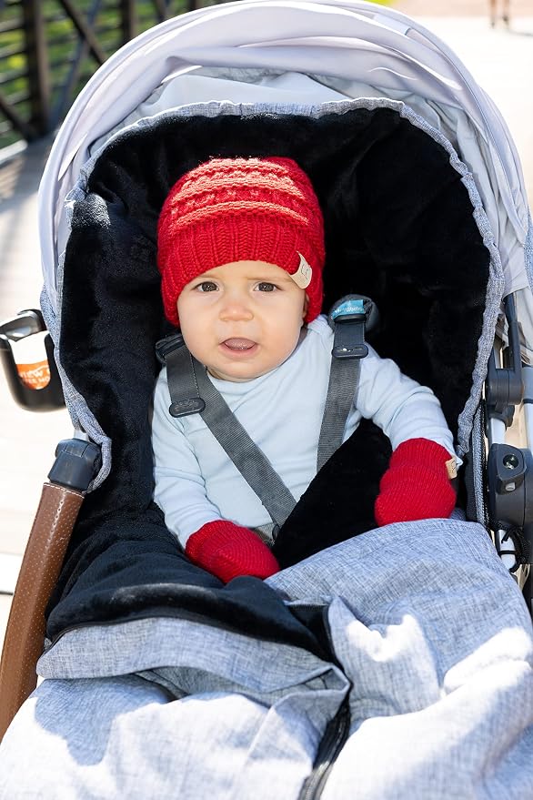 Funky Junque Baby Winter Hat – Cute Newborn Hats, Cozy Warm Infant Beanie - Image 4