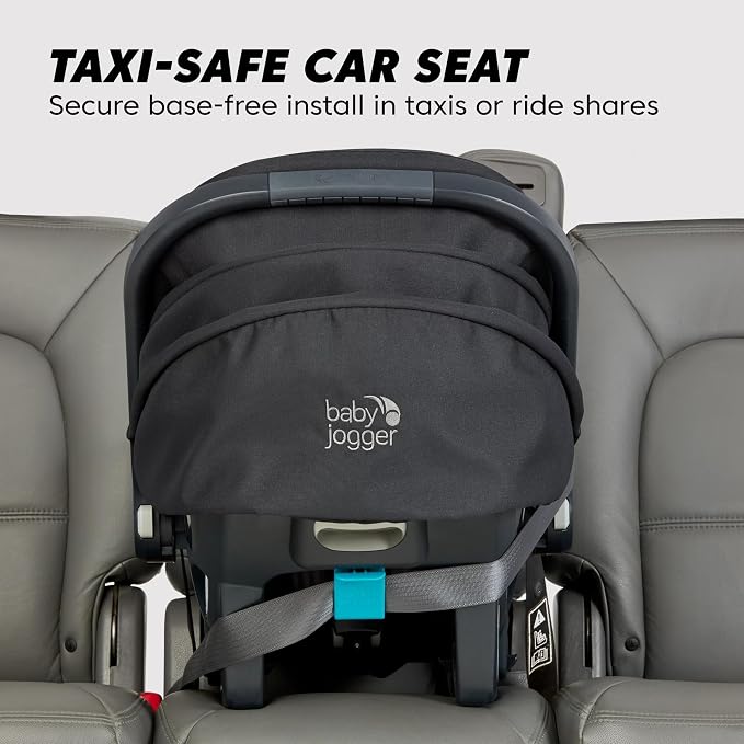 Baby Jogger City GO 2 Infant Car Seat, Lunar Black – Lightweight Rear-Facing - Image 4