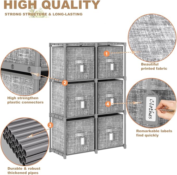 Cube Storage Organizer Shelf - Image 6