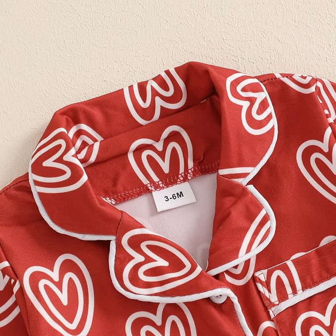 Balaflyie Baby Girl Button Down Pajamas Romper One-Piece Jumpsuit Long Sleeve - Image 3