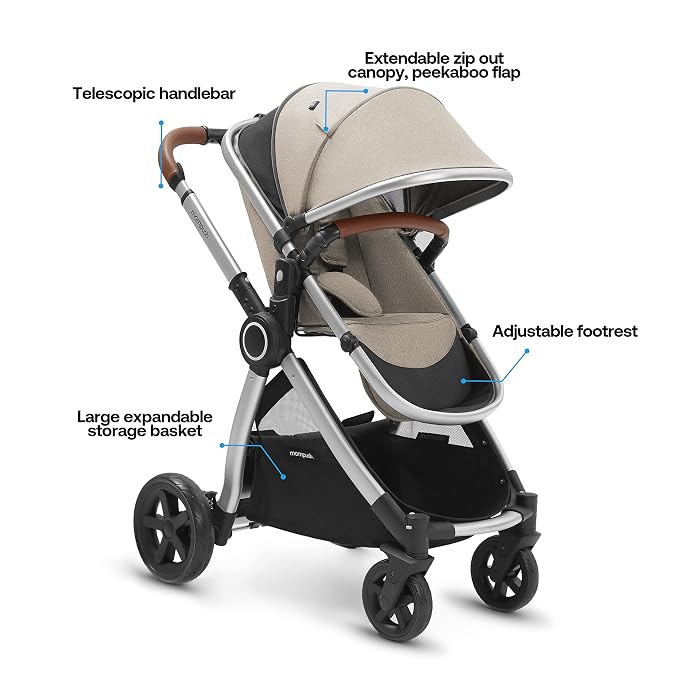 Mompush Ultimate 2 Baby Stroller - Image 4