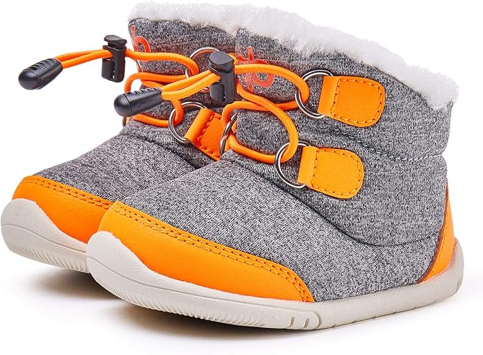 BMCiTYBM Toddler Baby Snow Boots Winter Shoes Boys Girls Cold Weather Baby Faux by BMCiTYBM