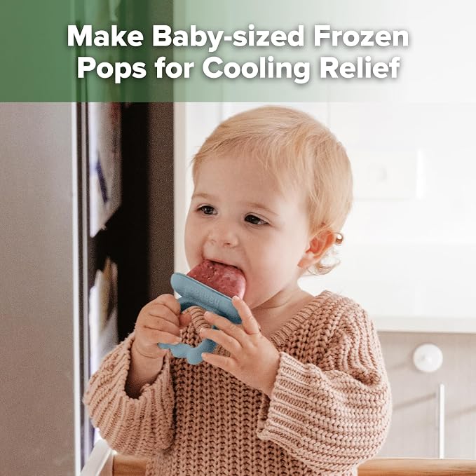 Haakaa Chilly Monster Breastmilk Popsicle Molds, Silicone Popsicle Molds - Image 2