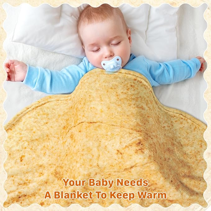 Tortilla Blanket Baby, Tortilla Blanket - Image 3