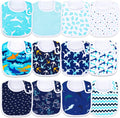 Baby Bibs Soft and Absorbent Organic Cotton Bandana Drool Bibs Set by Benoxine