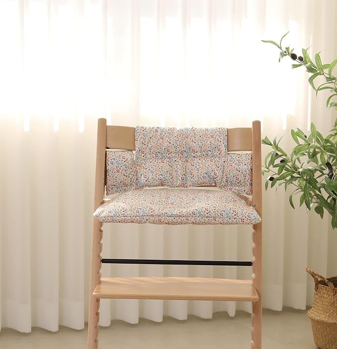 Waterproof Cotton Cushion Set, Stokke Tripp Trapp Compatible, 100% Cotton - Image 6