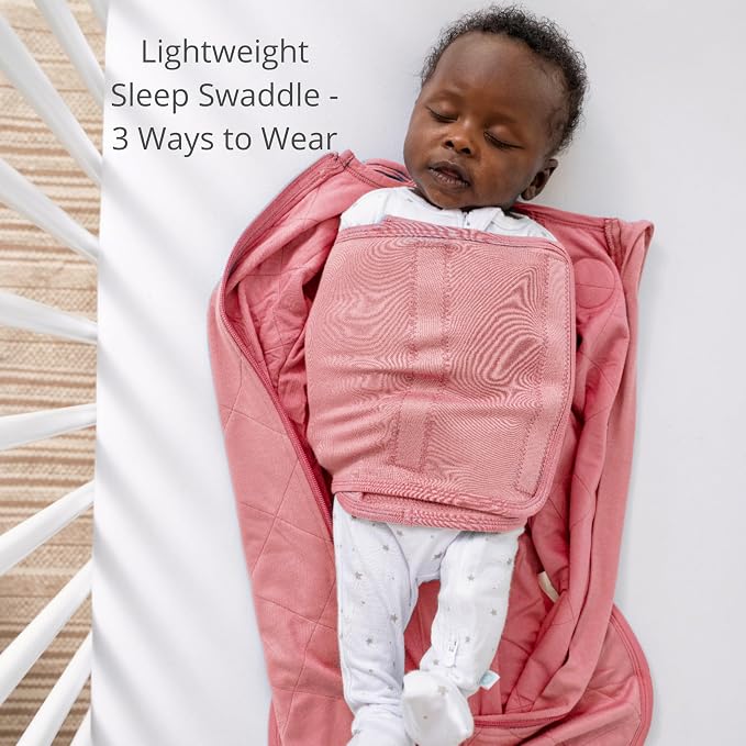 Dreamland Baby Bamboo Viscose Swaddle Blanket. 1.0 TOG Ultra Soft Swaddle - Image 3