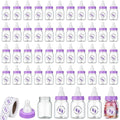 62 Pcs 3.5 Inch Baby Mini Milk Bottle Baby Shower Favor by PINKXHY