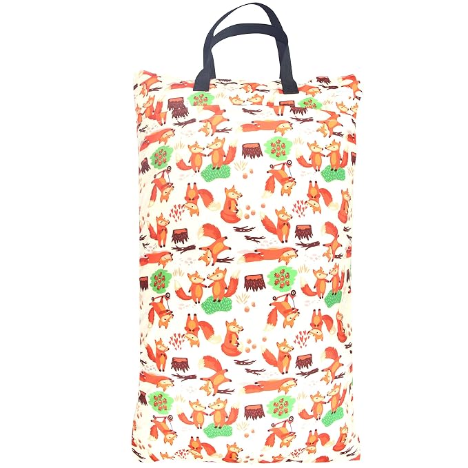 wegreeco Reusable Hanging Wet Dry Cloth Diaper Bag - Image 3