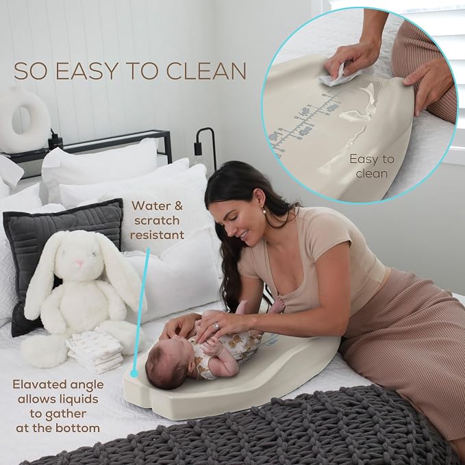 Apricity Baby Diaper Changing Pad – Waterproof Wipe-Clean Foam Changing Mat - Image 2