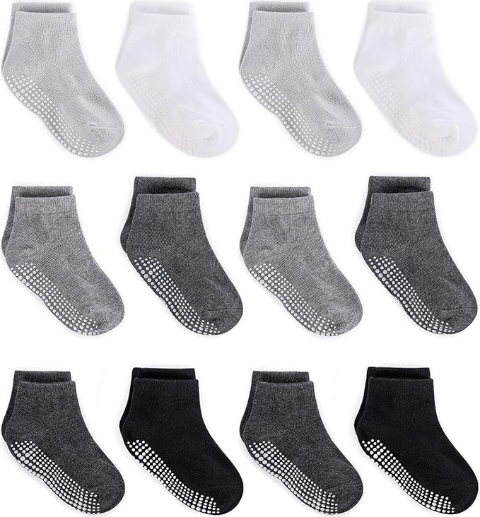 Zaples Baby Non Slip Grip Ankle Socks by ZAPLES